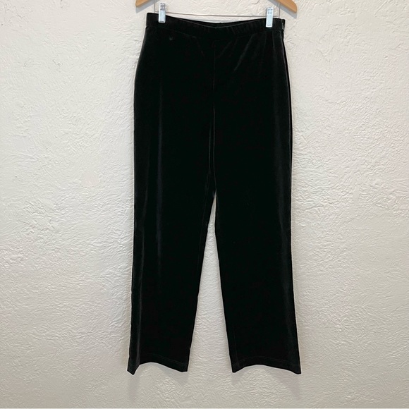 St. John Pants & Jumpsuits St John Evening High Rise Black Velvet